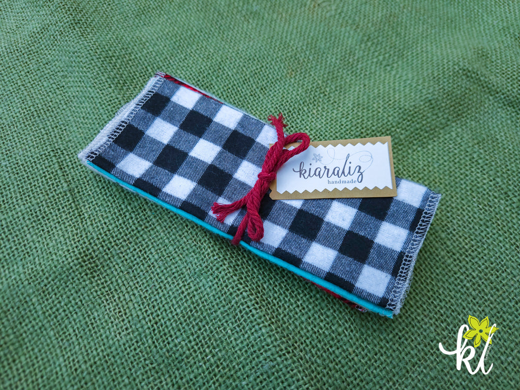 Reusable Cloth Wipes Pack | Pañitos de Tela Reutilizables